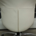 Krug ME Series White Leather Task Chair, Grade B